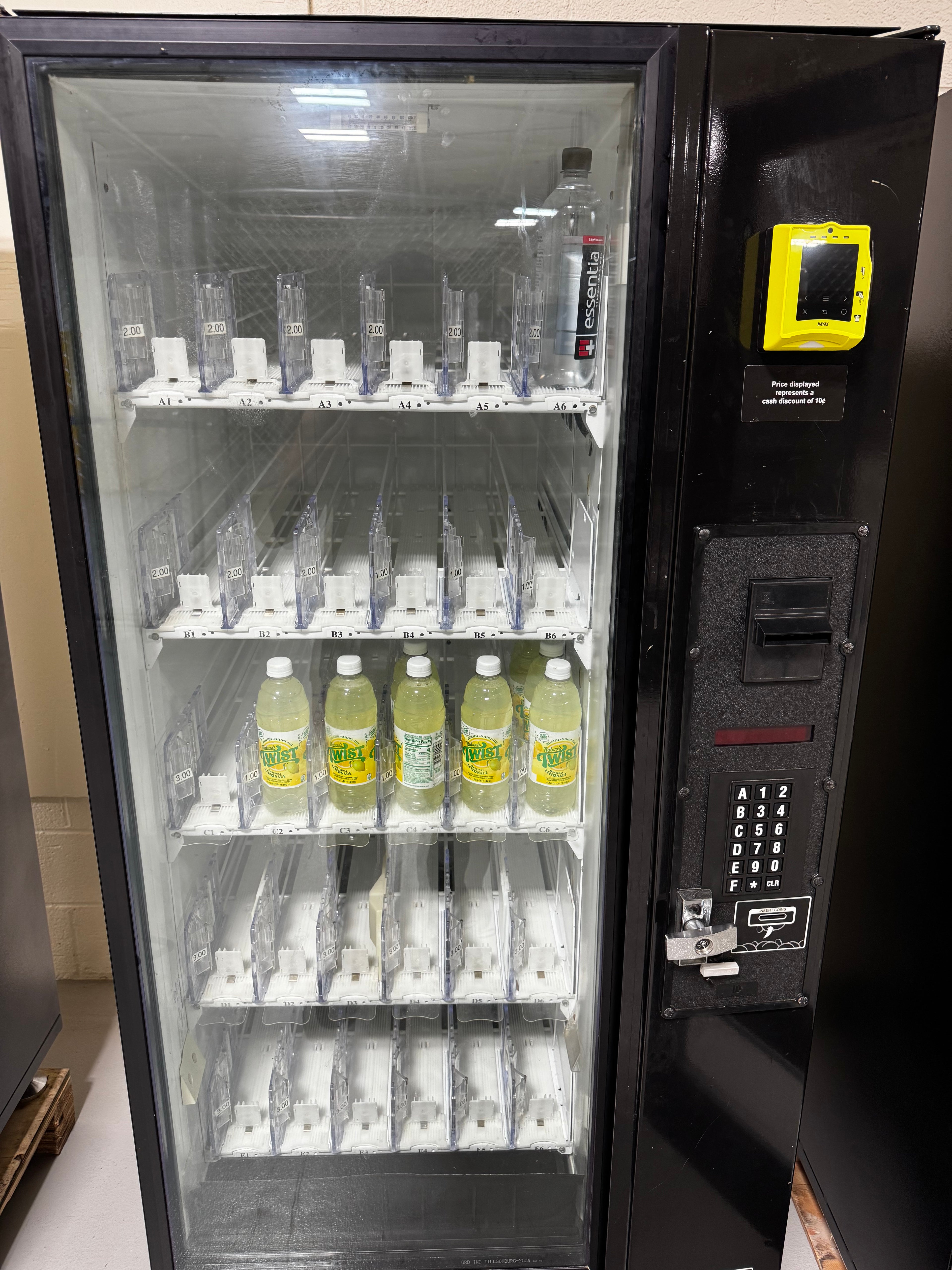 Dixie Narco 3561 “Baby Bev Max” Refurbished Beverage Vending Machine