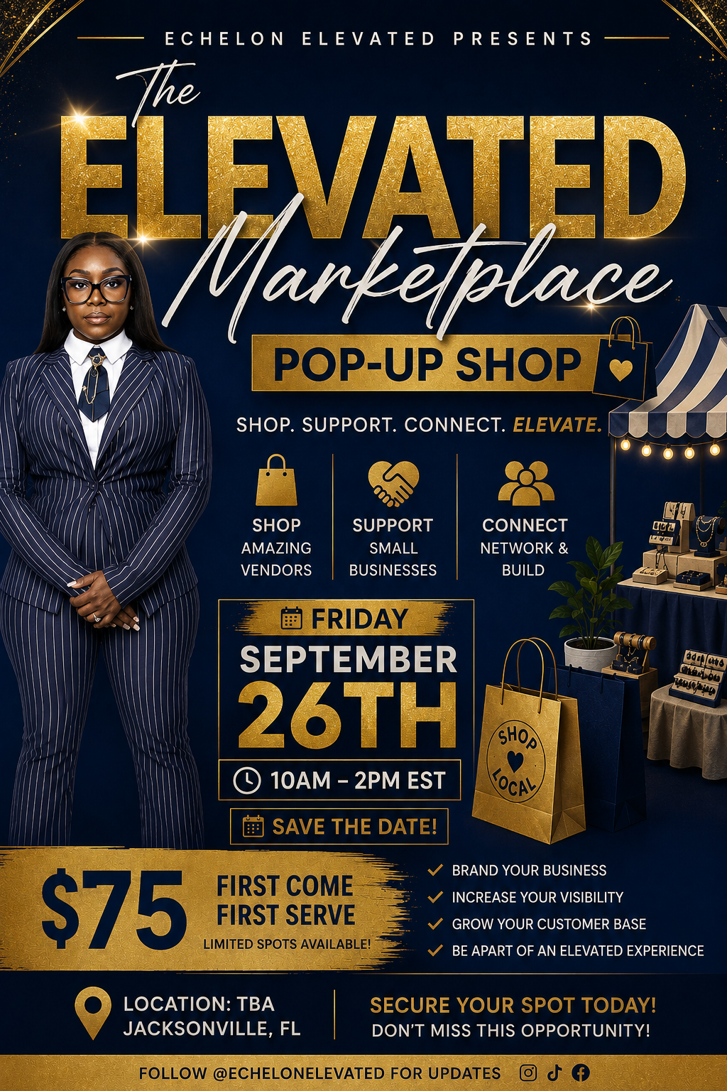 The Elevated Marketplace – Pop-Up Shop